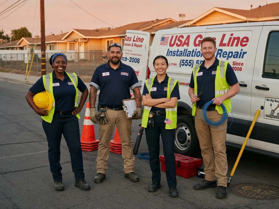 Gas Line Installation company in Larsen Bay, AK